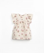 Vestido de tela con estampado