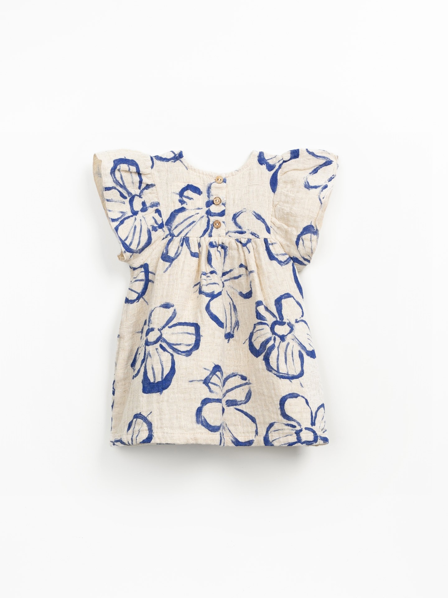 Robe en tissu avec imprimé fleuri