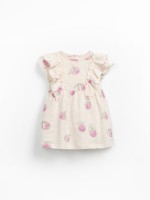 Robe en maille avec imprimé d'oranges Robe en maille avec imprimé d'oranges