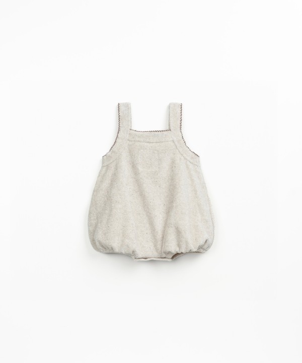 Combinaison en maille peluche