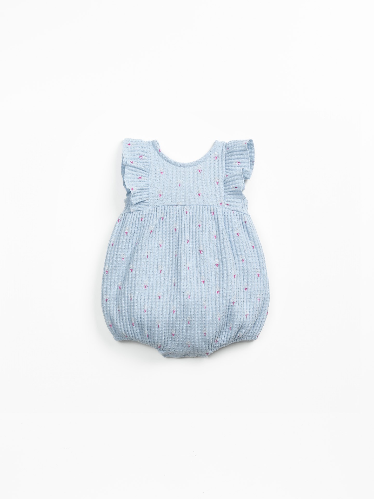 Combinaison en maille texturée avec imprimé