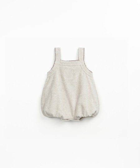 Pelele de punto peluche