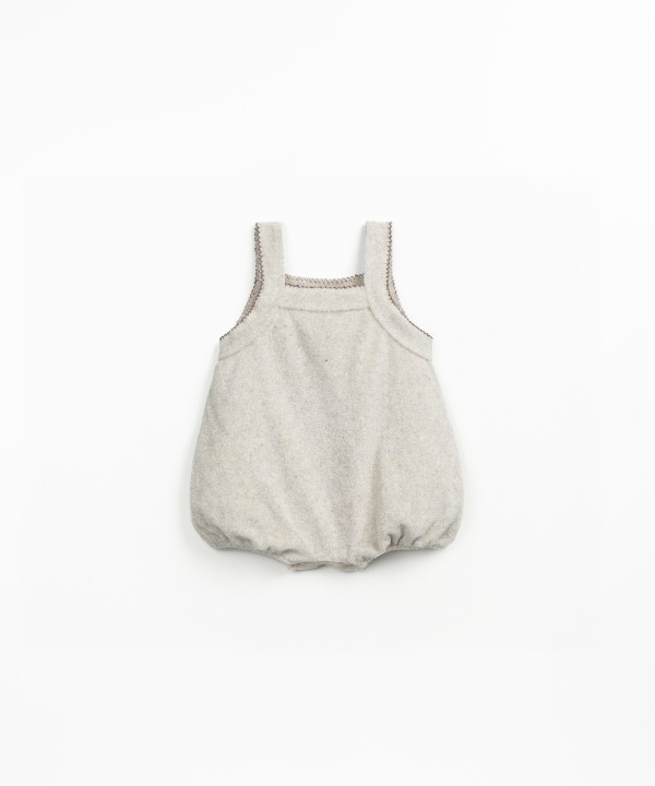 Combinaison en maille peluche