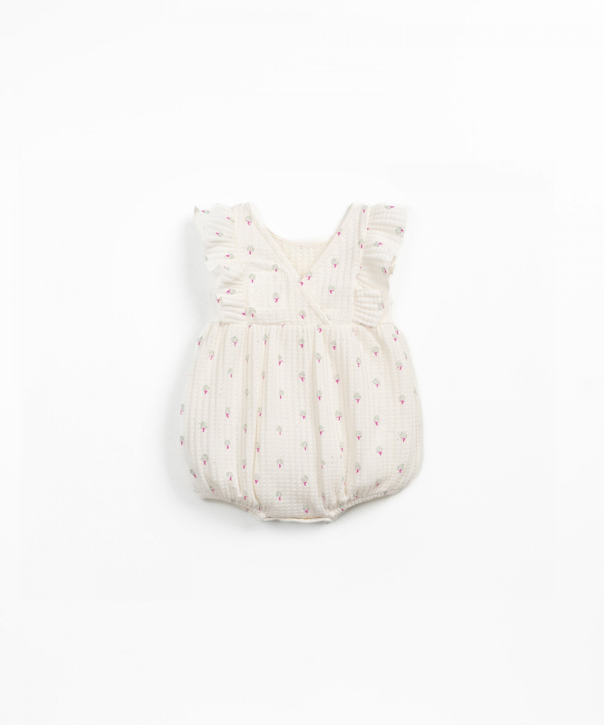 Jumpsuit with crossover back