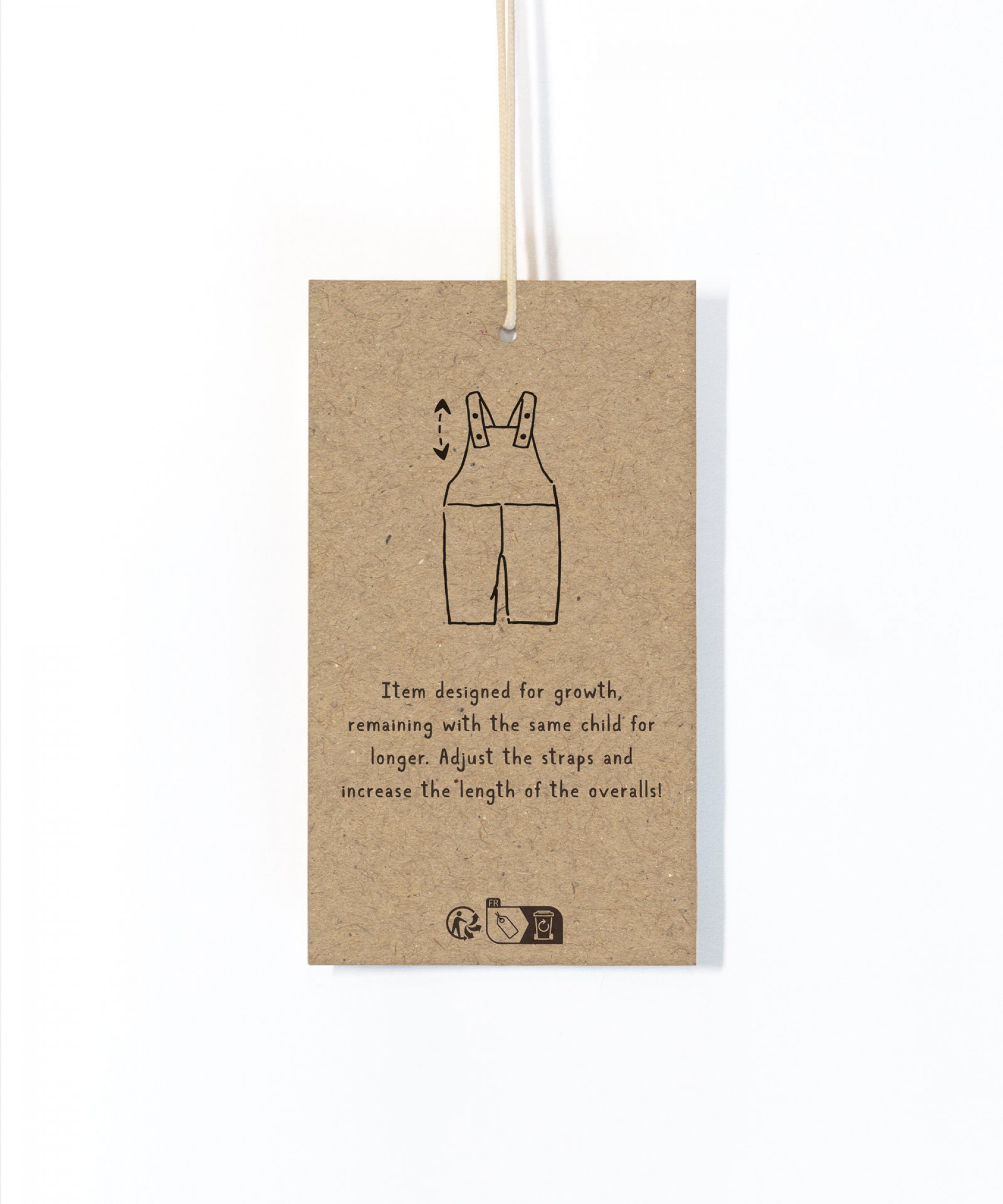 Organic cotton denim jumpsuit