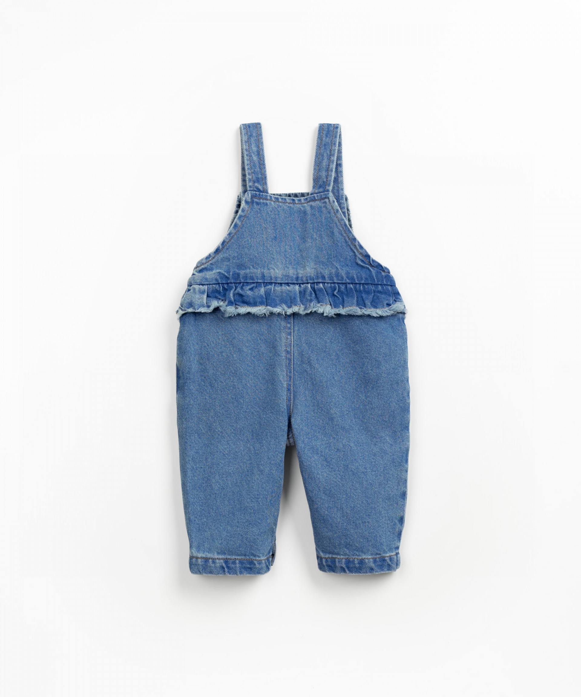 Organic cotton denim jumpsuit