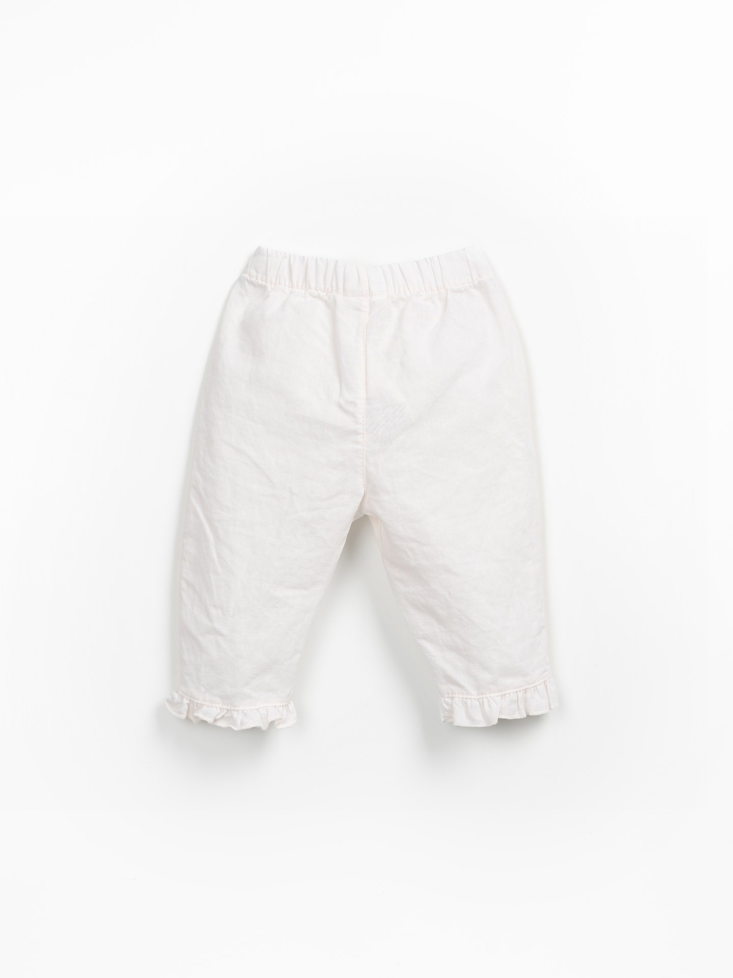 Calça mistura de linho e algodão orgânico