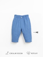 Pantalon en maille avec taille élastique Pantalon en maille avec taille élastique