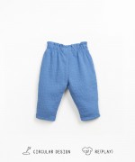 Jersey trousers with regenerative cotton