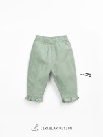 Calça mistura de linho e algodão orgânico Calça mistura de linho e algodão orgânico