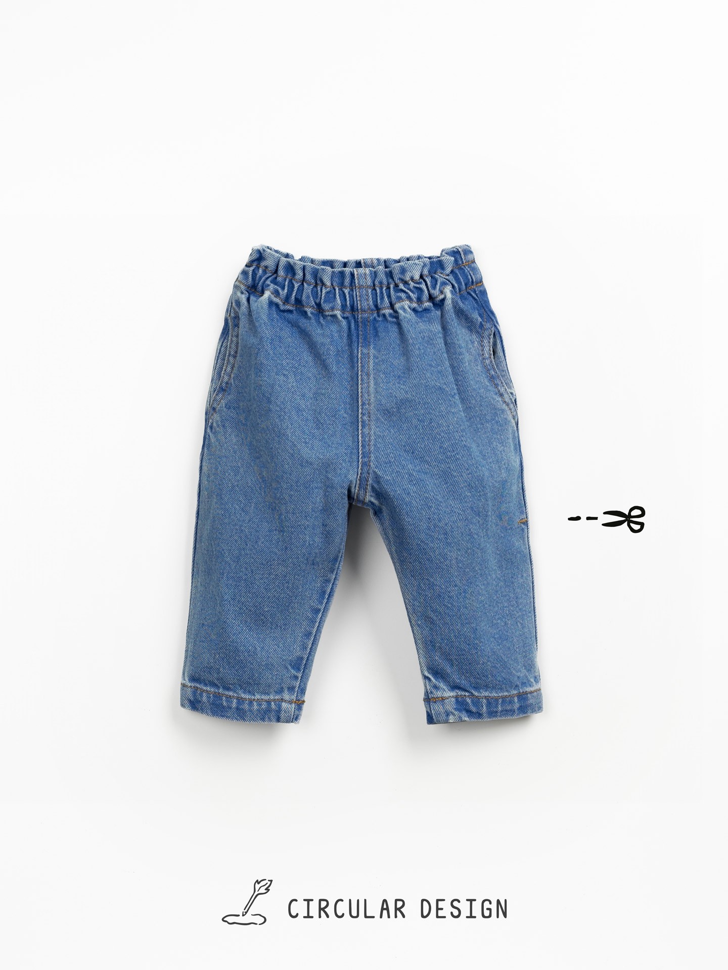 Pantalon en denim avec poches