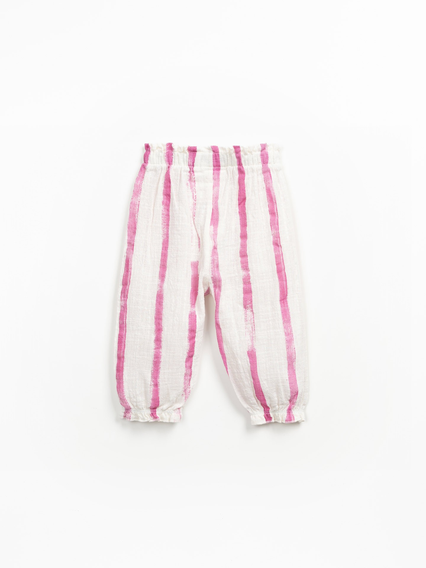 Pantalón en algodón orgánico con estampado