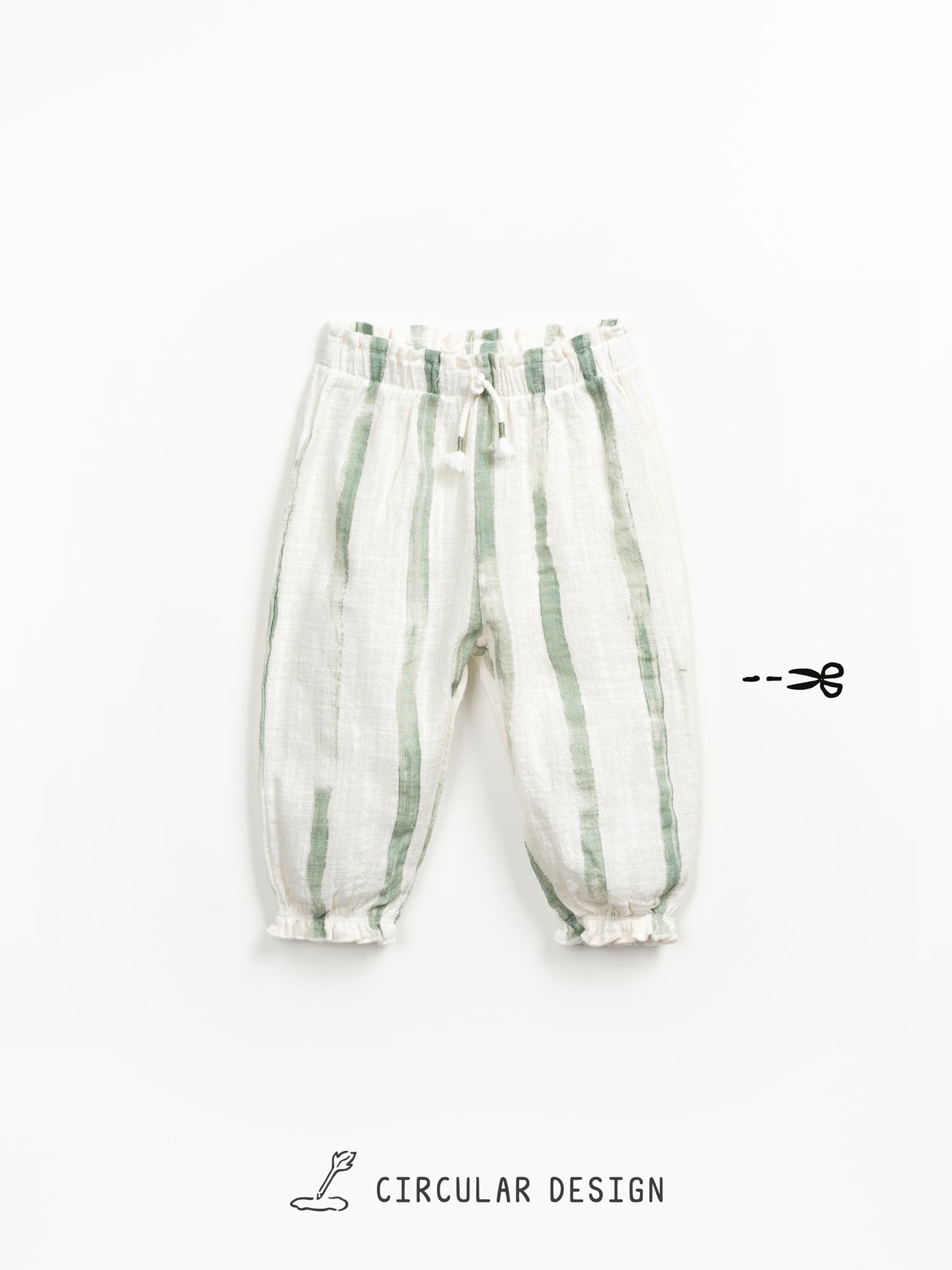 Pantalón de algodón orgánico con estampado