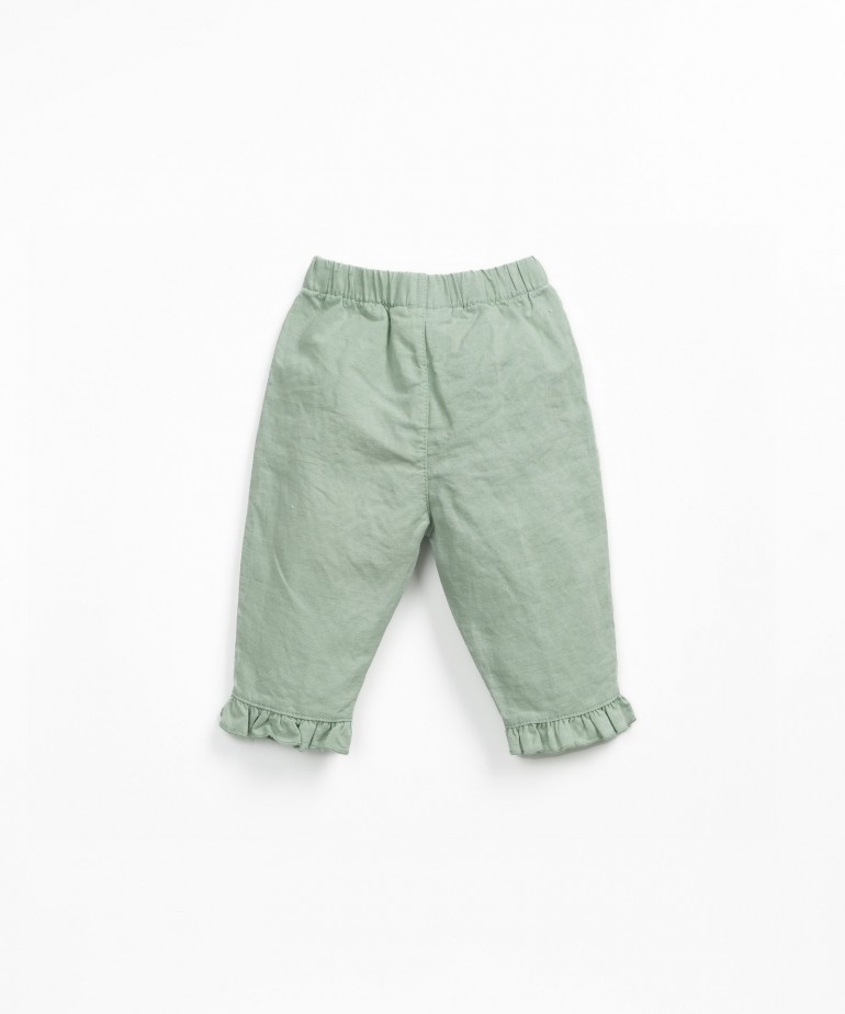 Pantaln mezcla de lino y algodn orgnico
