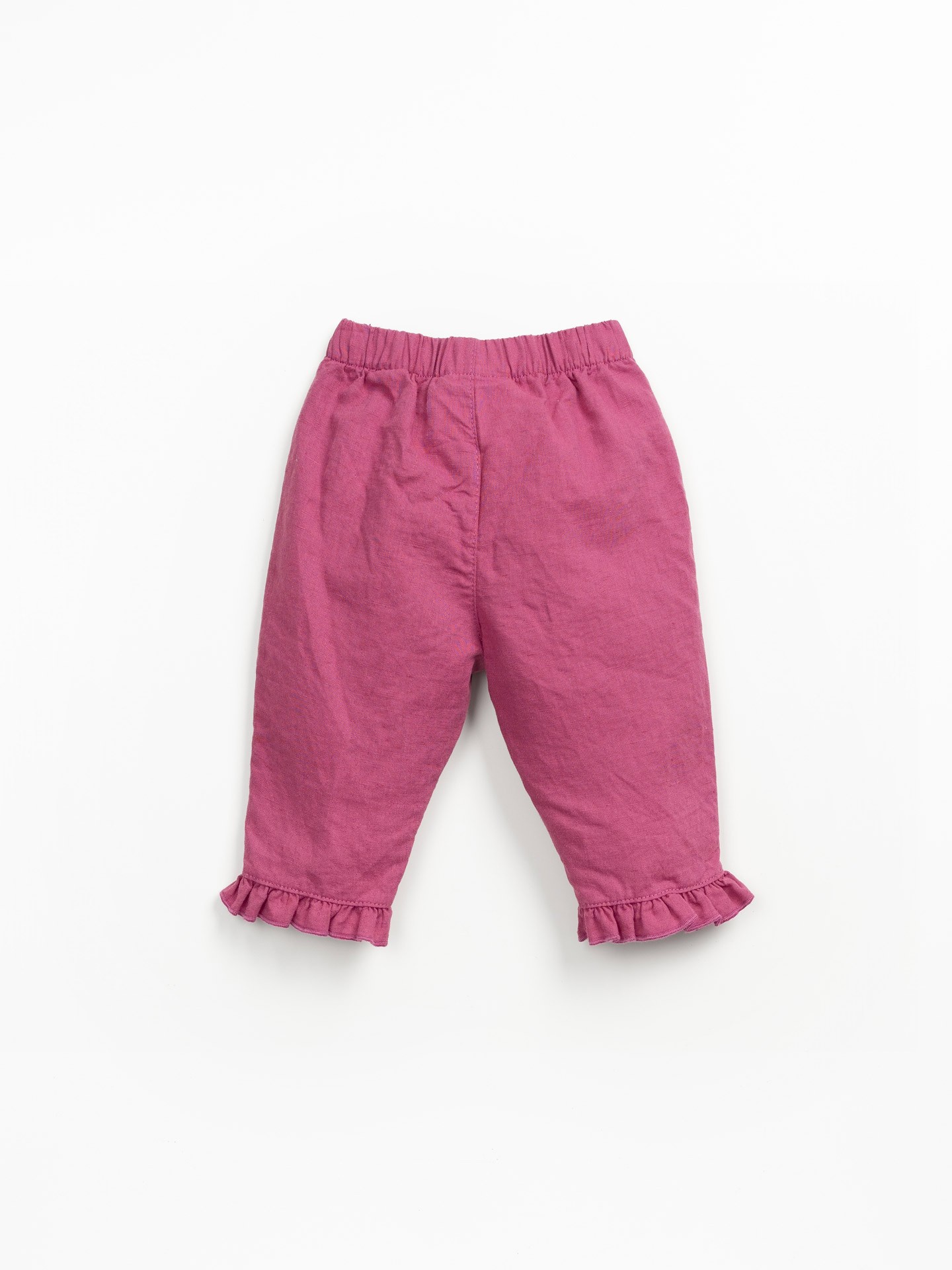 Calça mistura de linho e algodão orgânico