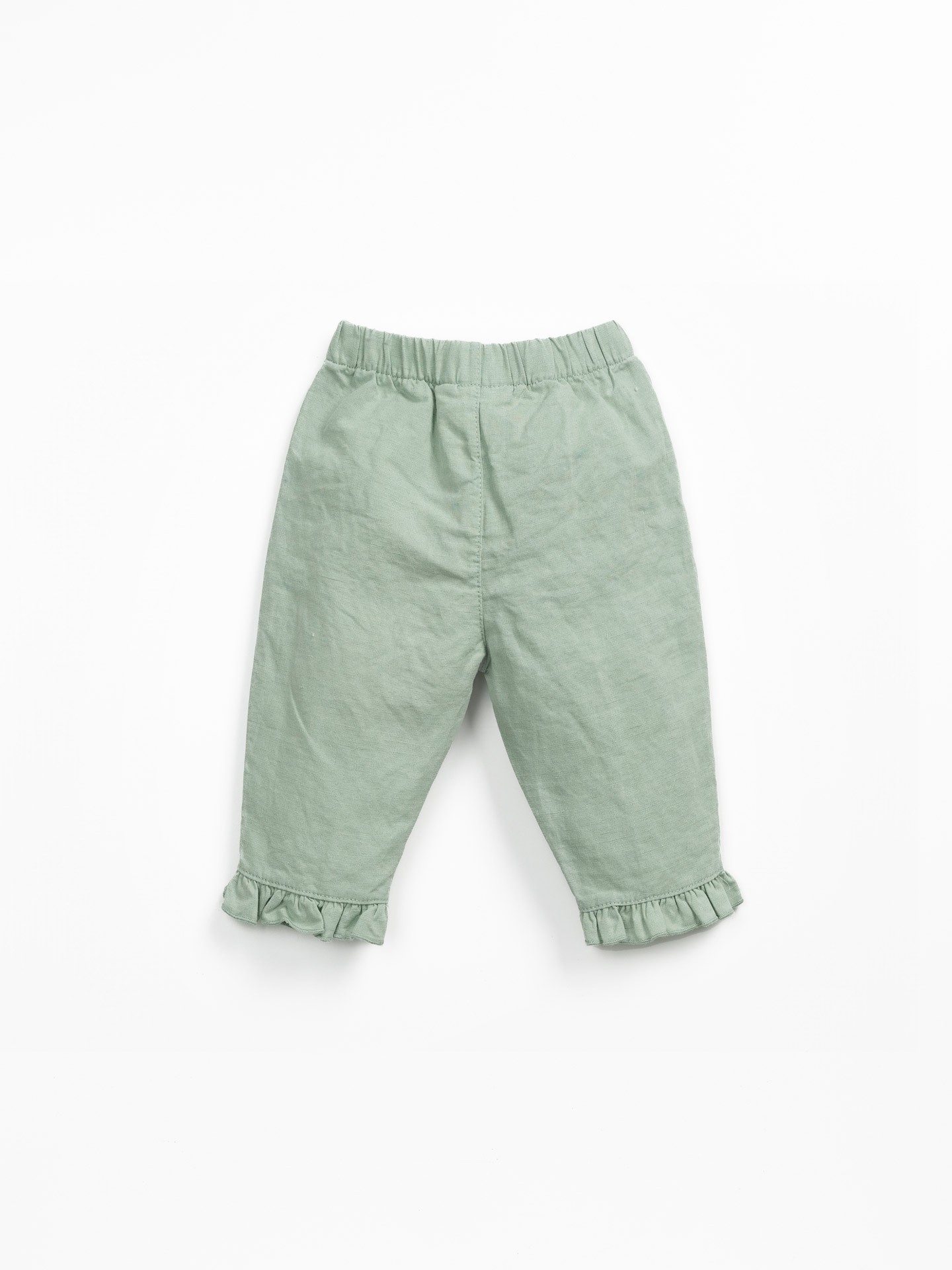 Calça mistura de linho e algodão orgânico