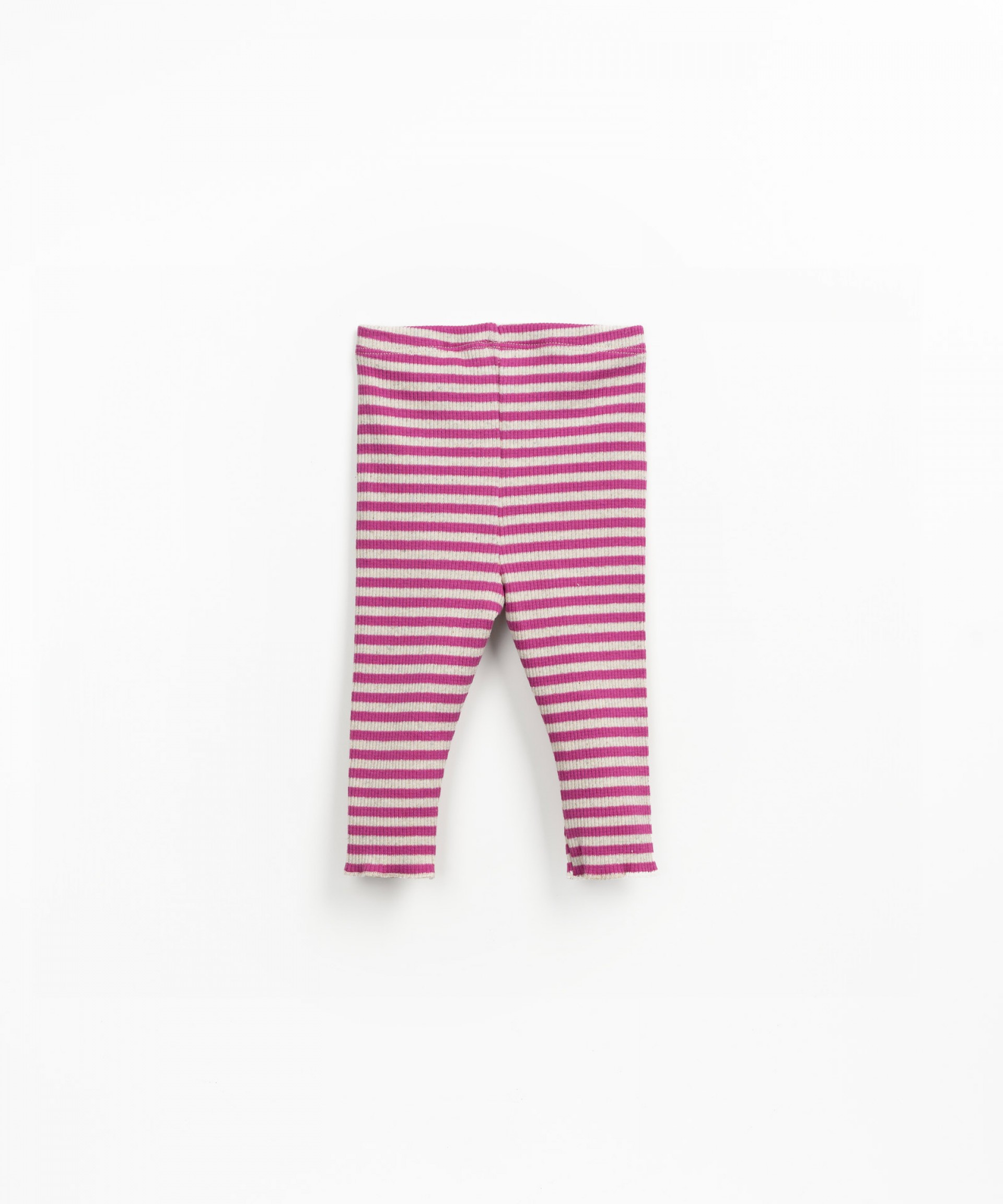 Ribbed striped leggings