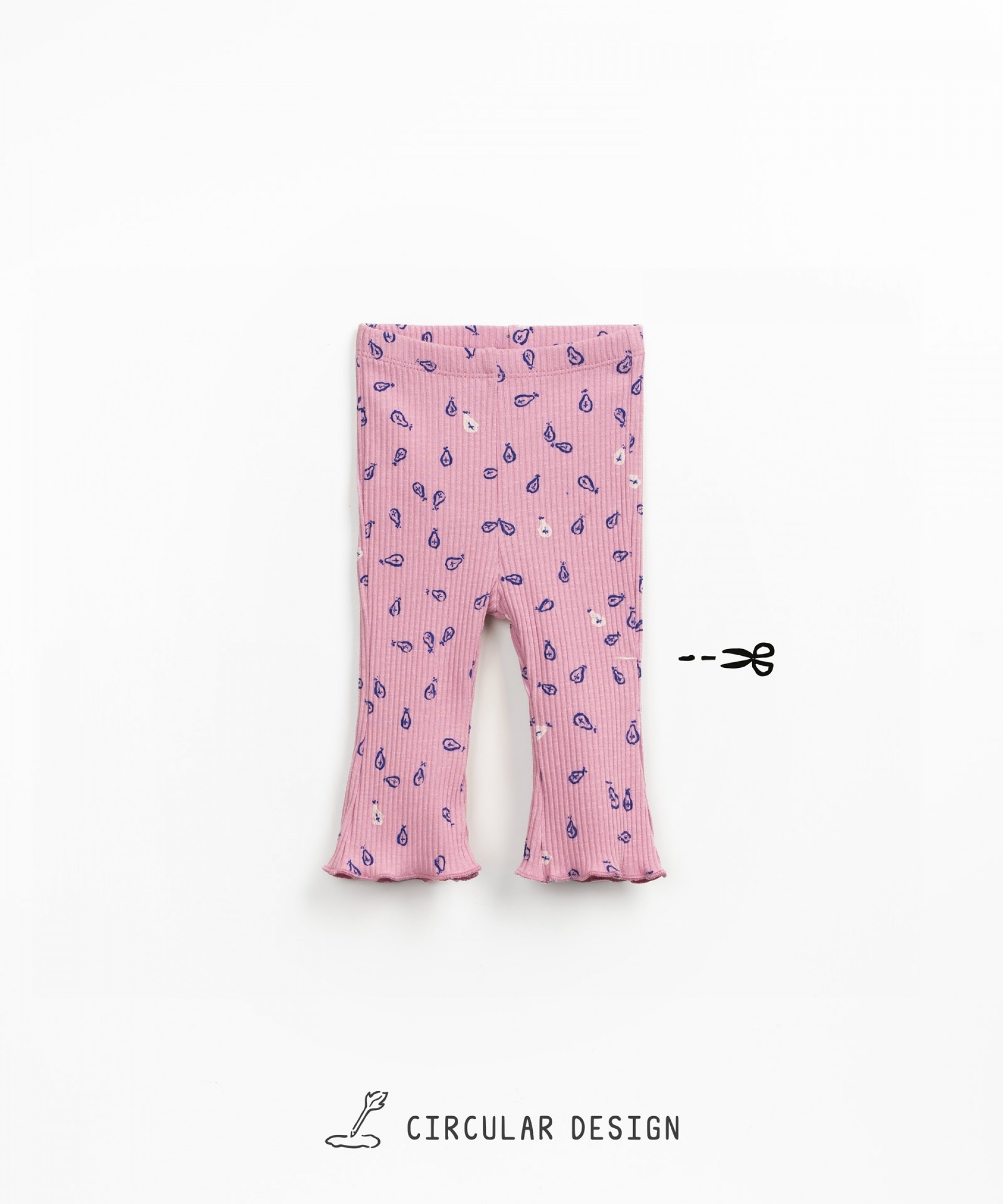Leggings de canal en algodn orgnico