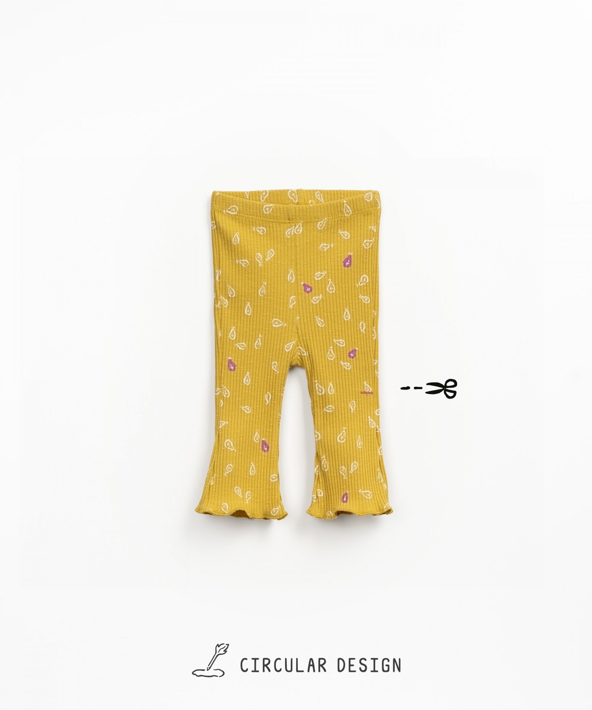 Leggings de canal en algodn orgnico