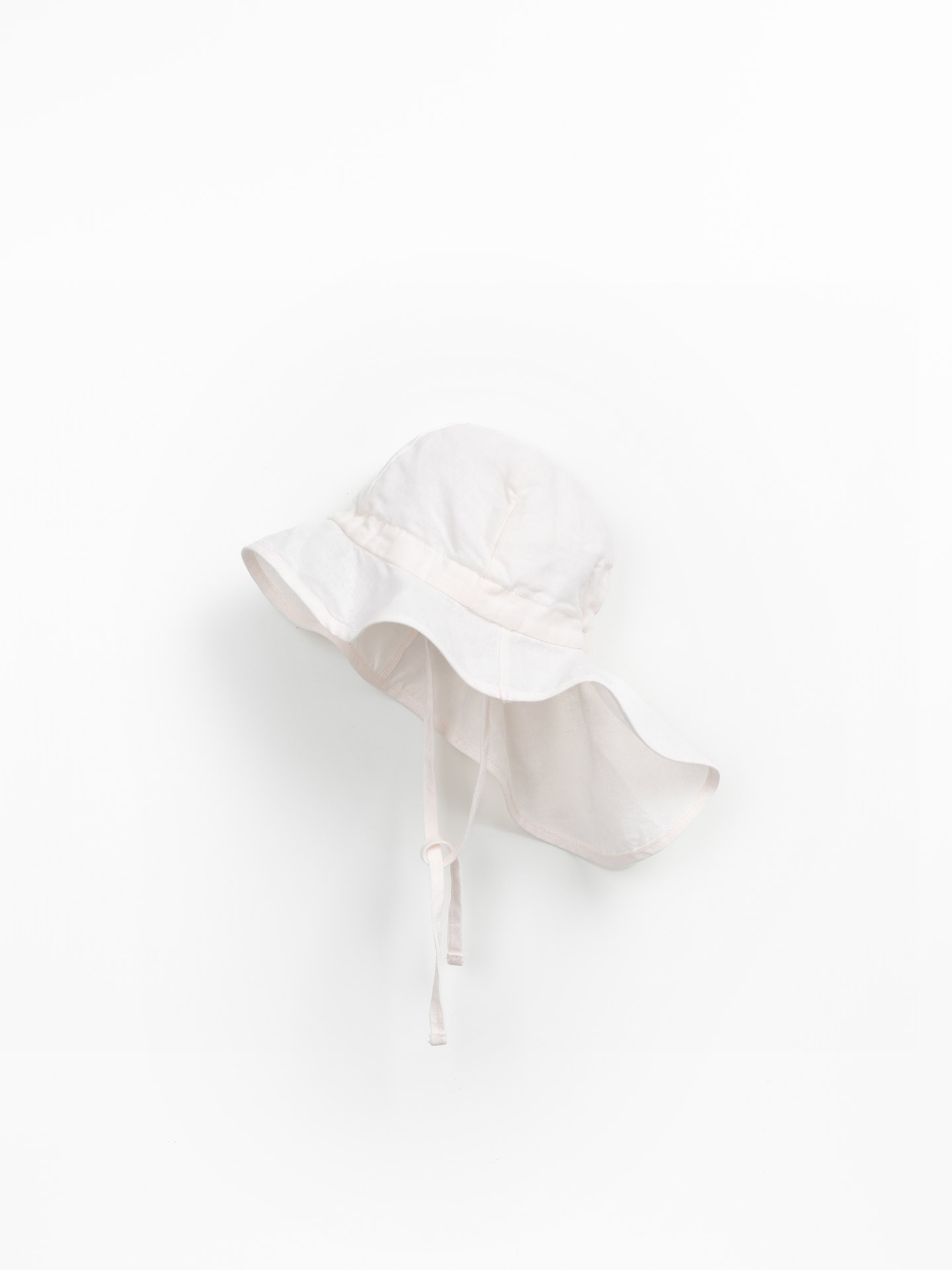 Chapeau en tissu en lin et coton biologique