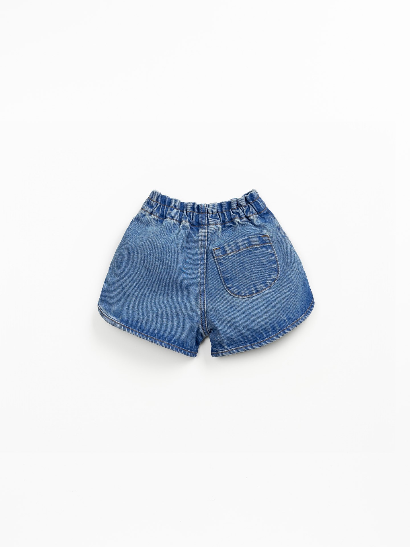 Short en denim en coton biologique