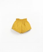 Pantaln corto holgado de tela