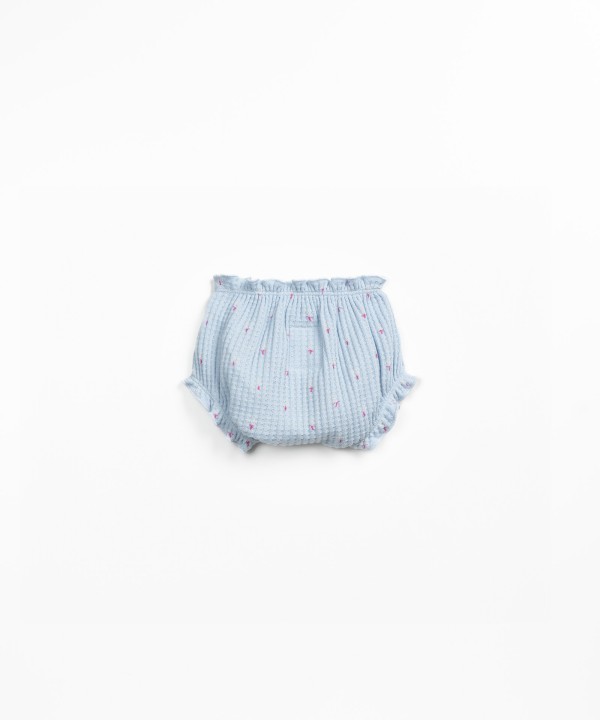 Boxer with artichoke print