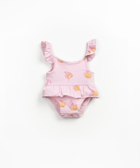 Maillot de bain avec imprim� d'oranges