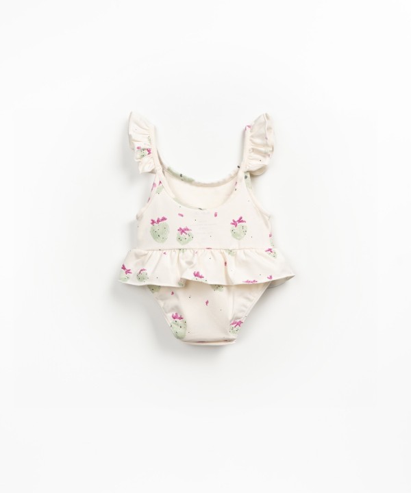 Maillot de bain avec imprim� fraises