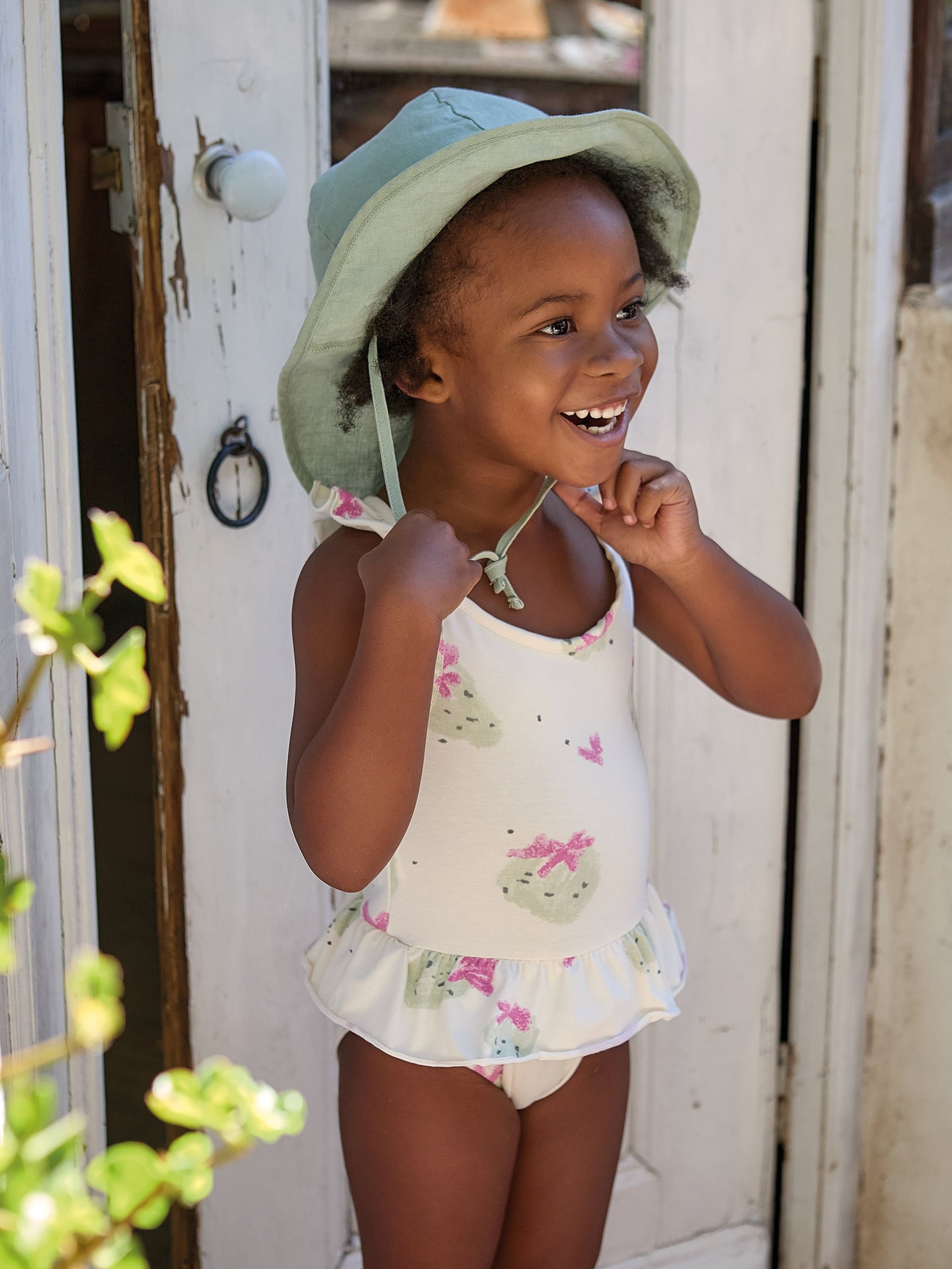 Maillot de bain avec imprimé fraises