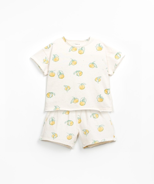 Pijama en algod�n org�nico y algod�n reciclado