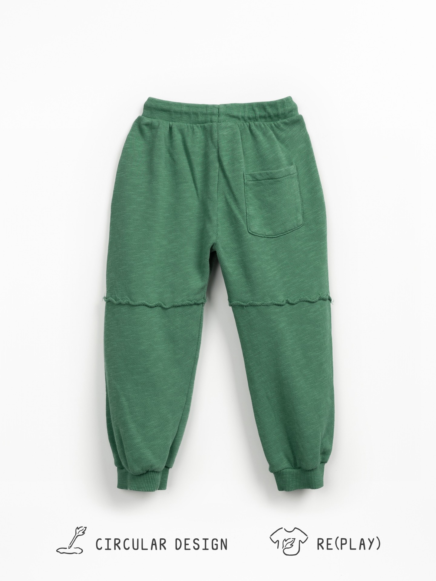 Jersey trousers with pockets