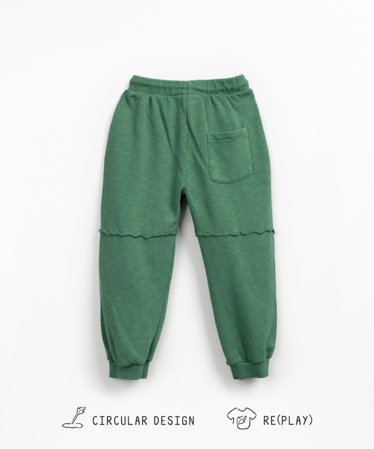 Pantaloni in maglia con tasche