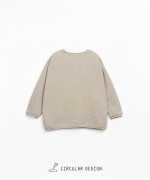 T-shirt with raw-cut details