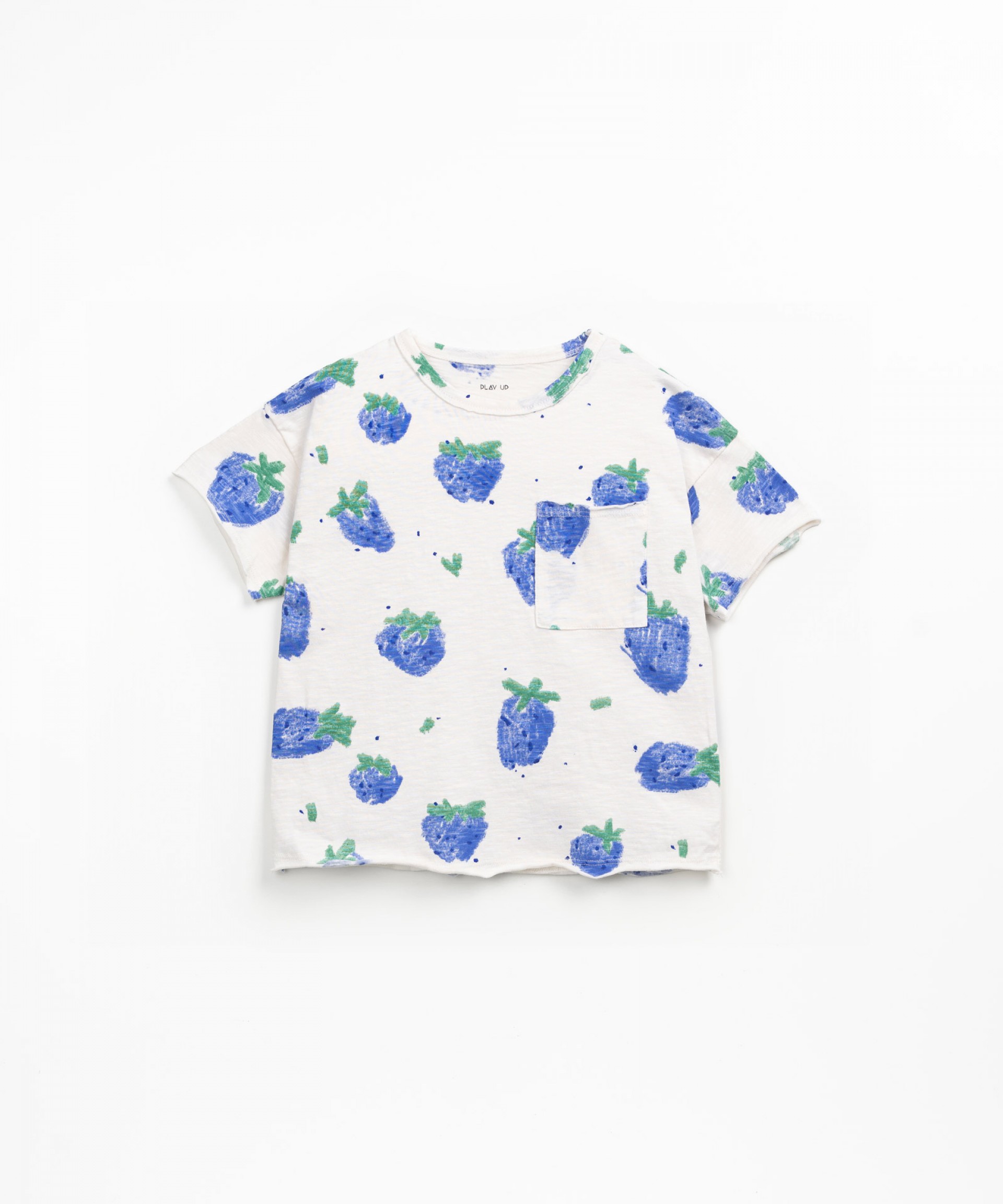 Camiseta de algodn orgnico con bolsillo