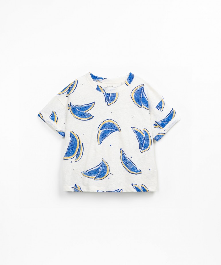 T-shirt avec imprim pastques