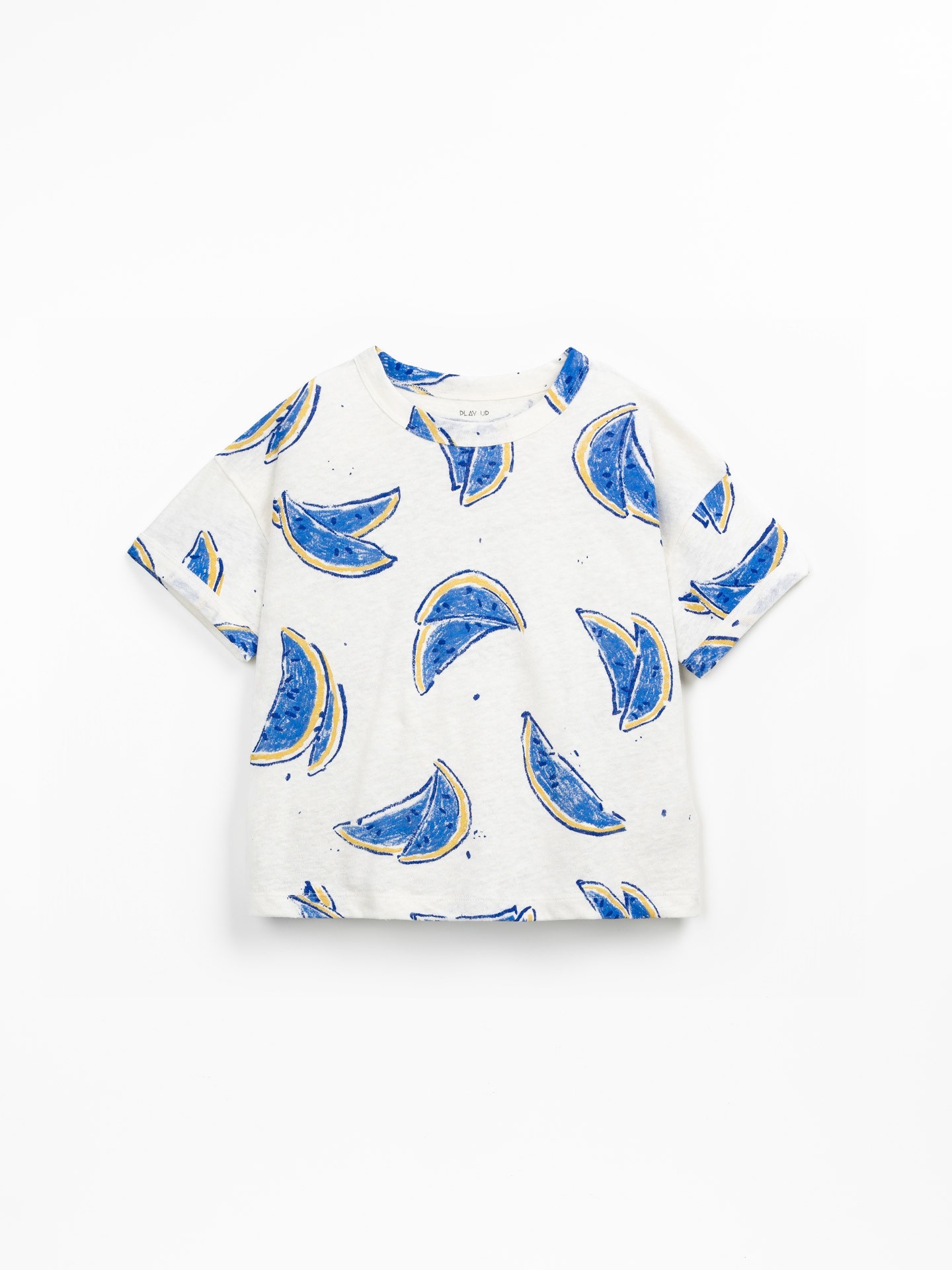 T-shirt com estampado de melancias