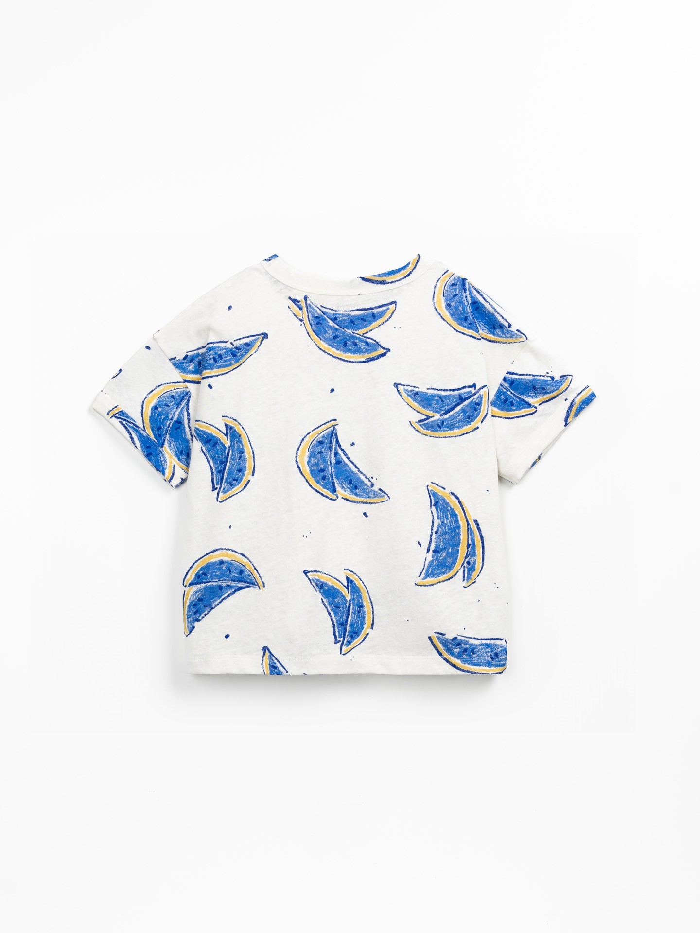 T-shirt com estampado de melancias