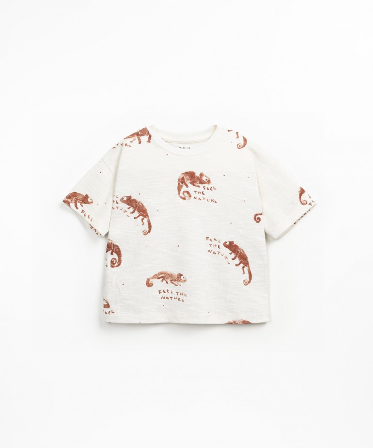 T-shirt avec imprim camlons