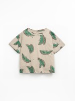 Camiseta con estampado de sand�as