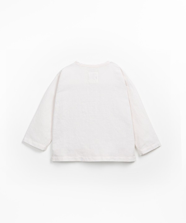 Camisa con apertura frontal