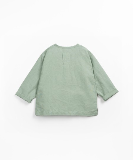 Camisa con apertura frontal