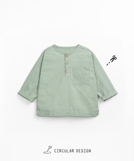 Camisa con apertura frontal