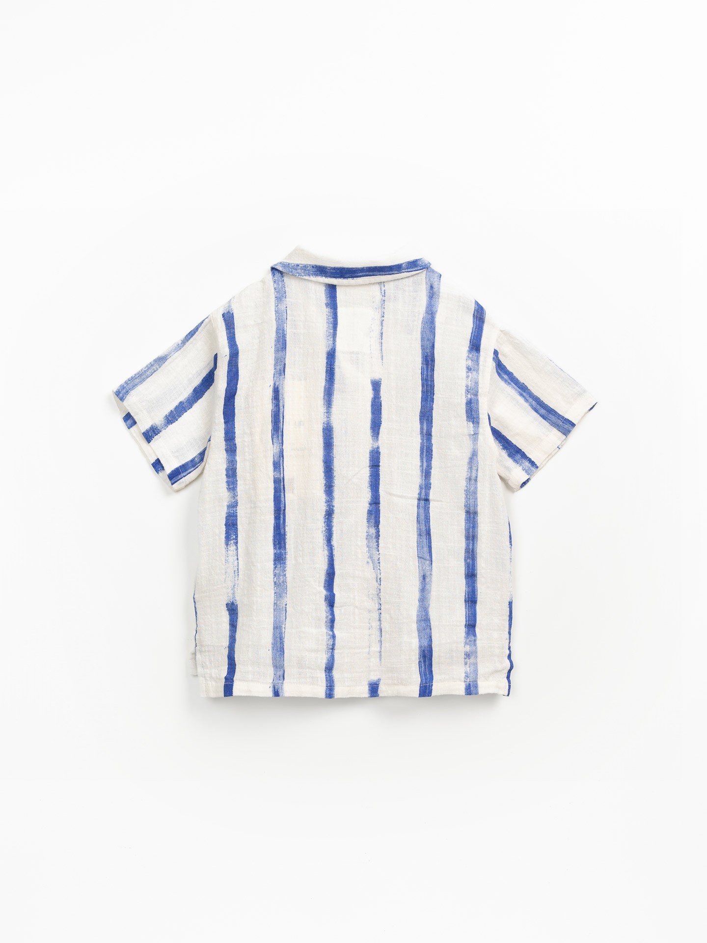 Chemise en tissu avec imprimé à rayures