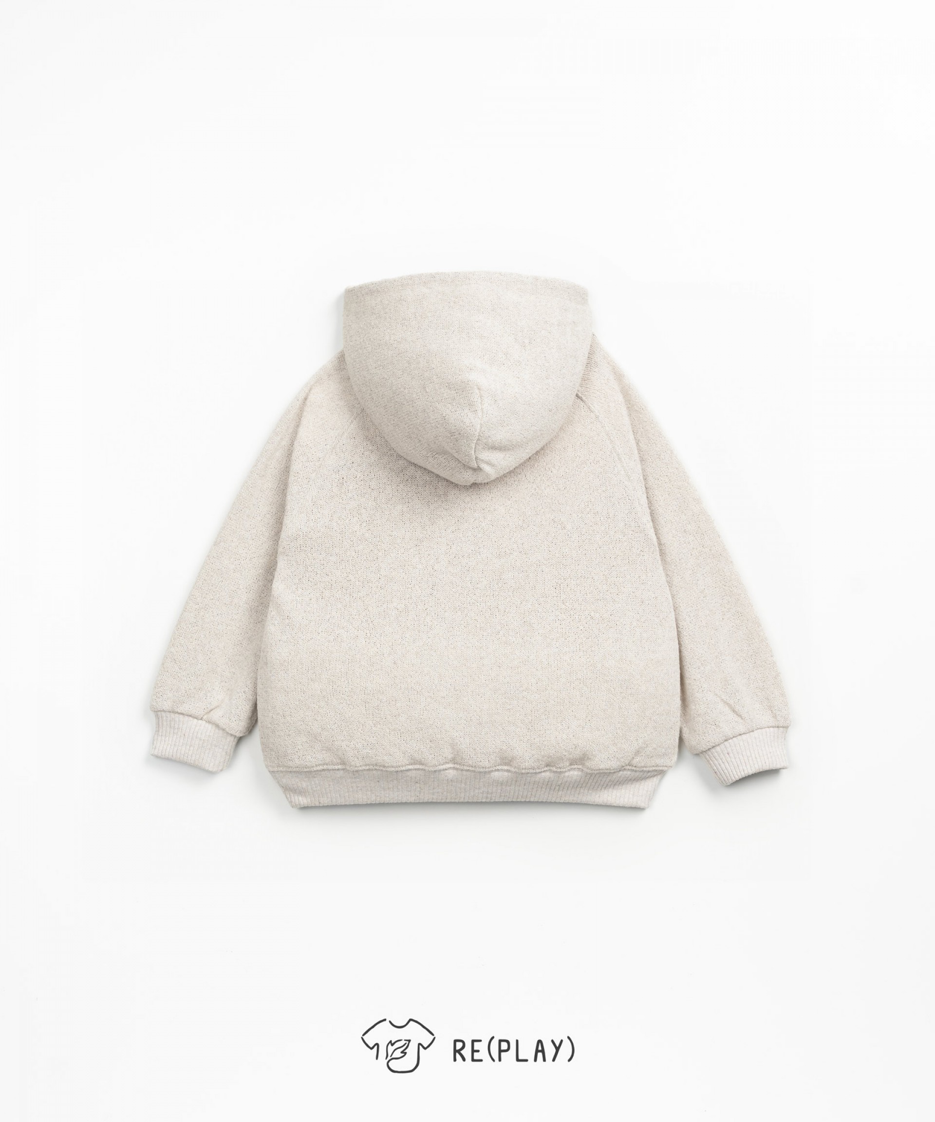 Sweatshirt with Re(Play) yarn