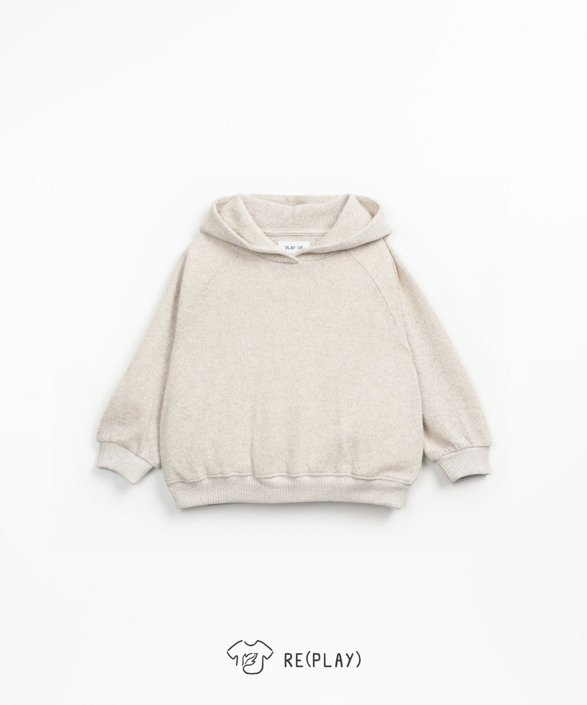 Sweatshirt with Re(Play) yarn