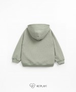 Sweatshirt with Re(Play) yarn