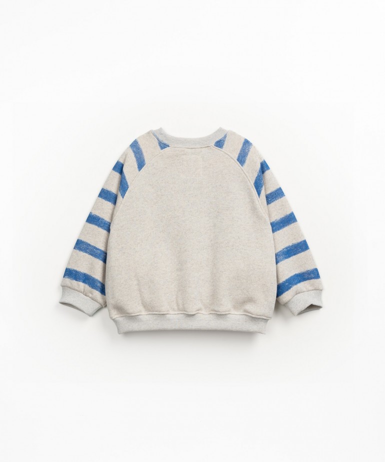 Felpa con fibre riciclate