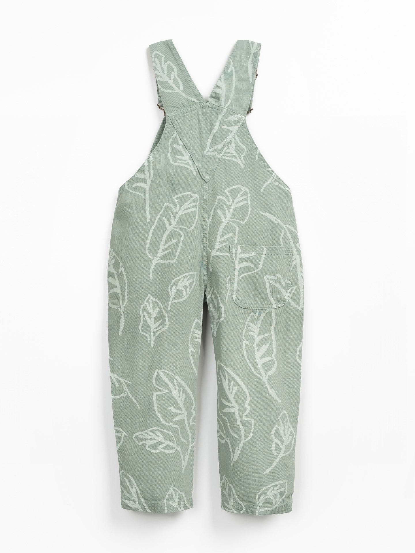 Tuta stampata con spalline regolabili