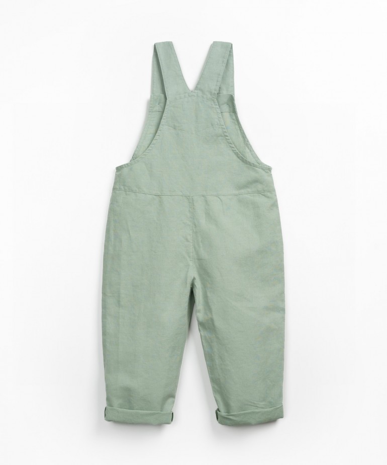 Tuta in miscela di fibre naturali